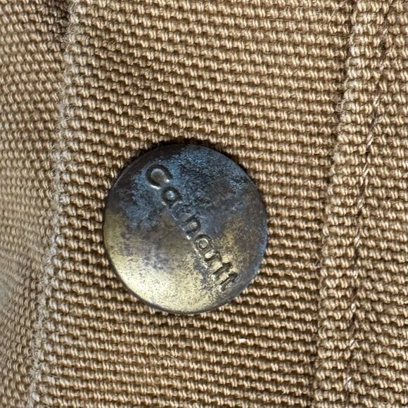 Vintage Carhartt Coveralls Mens 48R Duck Quilted Workwear Union Made USA 90s - Picture 11 of 14